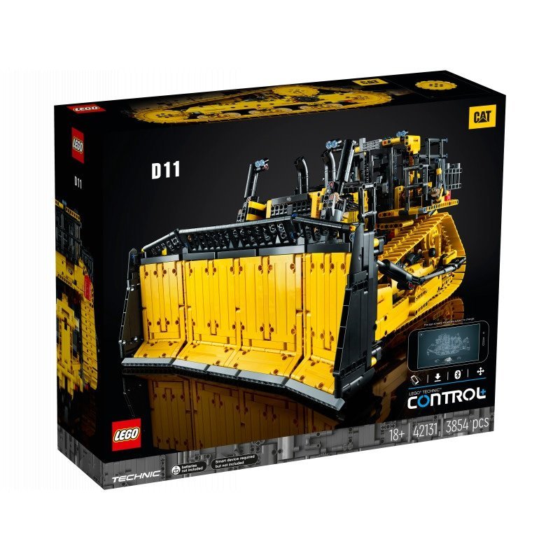 Konstruktorius LEGO® Technic Programėle valdomas Cat® D11 buldozeris 42131