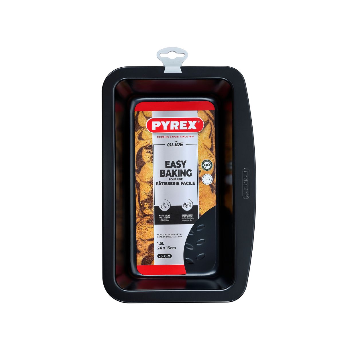 Kepimo forma nepridegančia danga PYREX GLIDE, 1,5 L, 24 cm-1