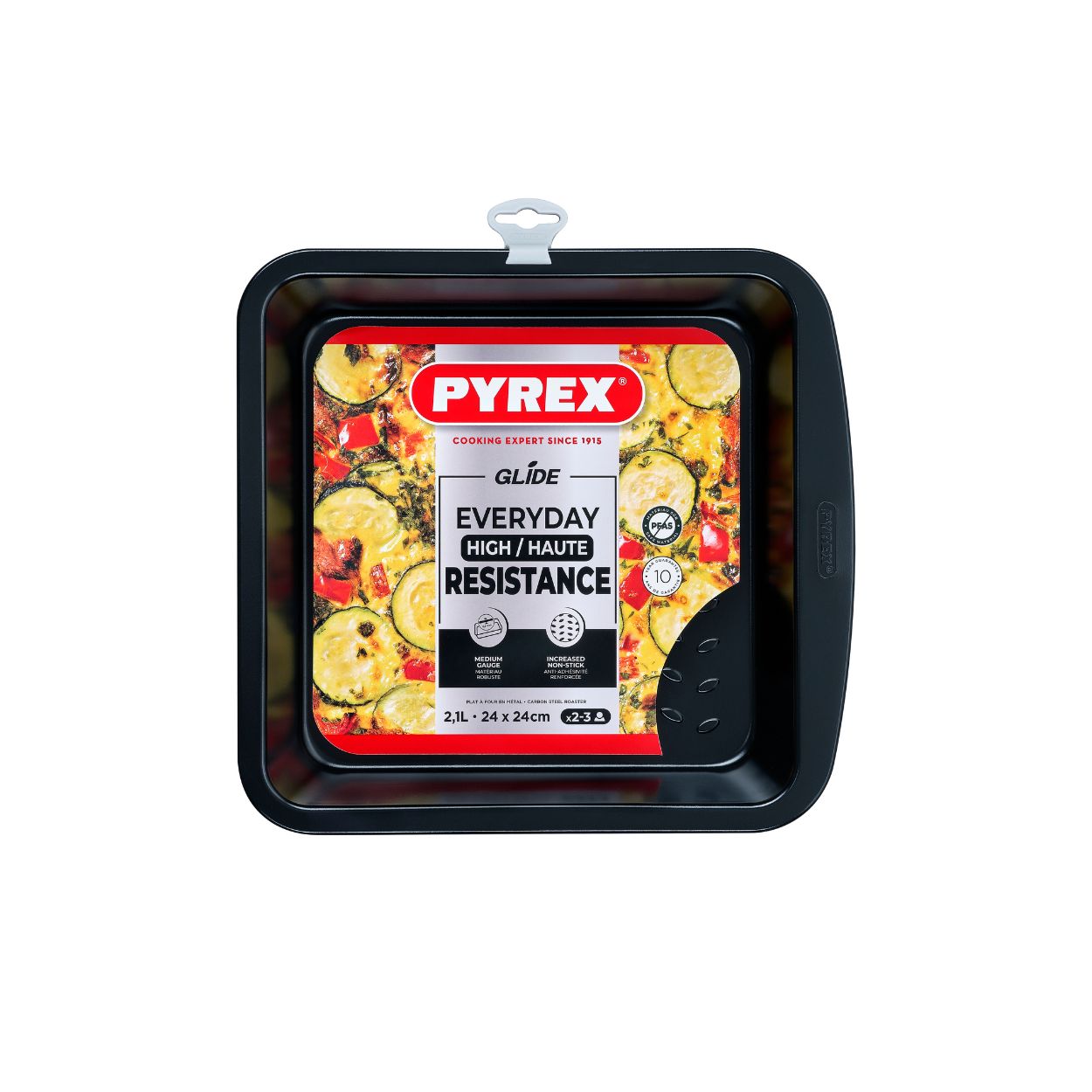 Kepimo forma nepridegančia danga PYREX GLIDE, 24 x 24 cm-1