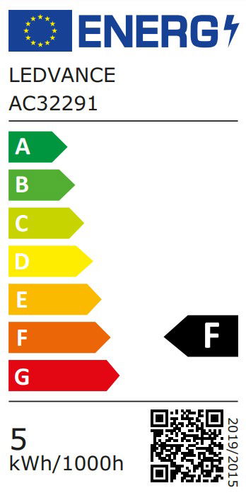 LED lemputė OSRAM Filament, E27, B40, žvakės formos, 4,8W, 4000K, 470 lm, dim, skaidri - 2