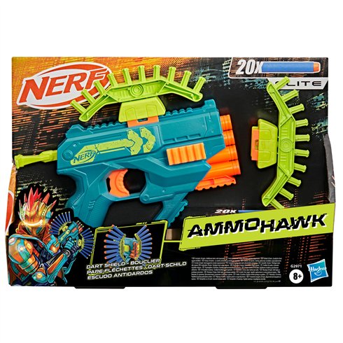 Žaislinis šautuvas HASBRO NERF ELITE REBEL OPS „Ammohawk“-0