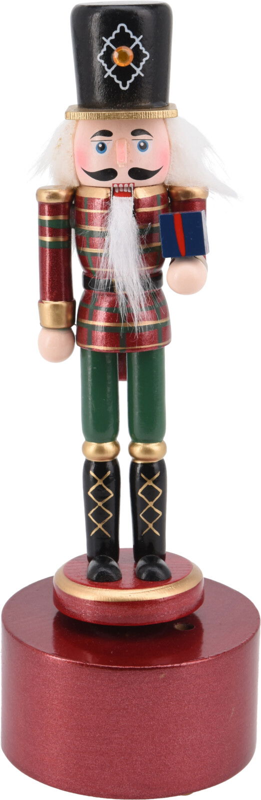 Kalėdinė dekoracija NUTCRACKER MUSIC BOX, 3 rūšys, 22 cm, 1 vnt-1