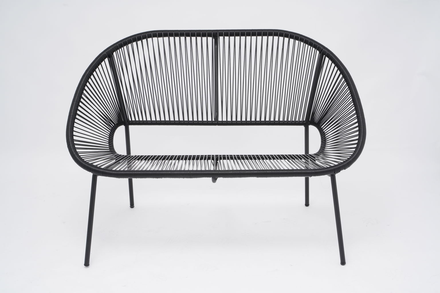 Pinta lauko sofa, juodos sp., 115 x 74 x 81 cm-0