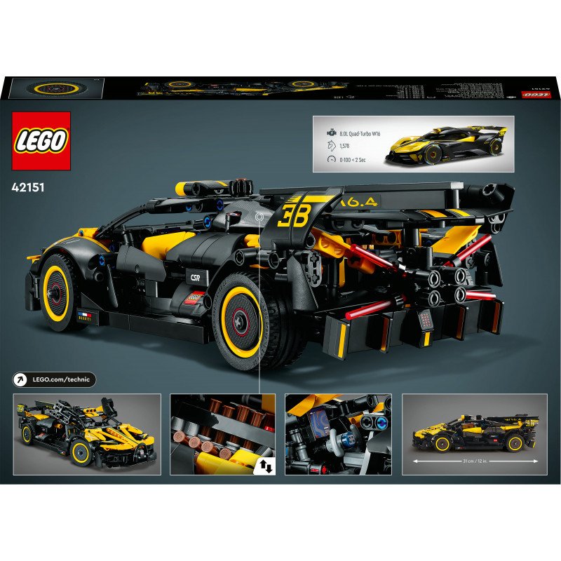 Konstruktorius LEGO Technic Bugatti Bolide - 2