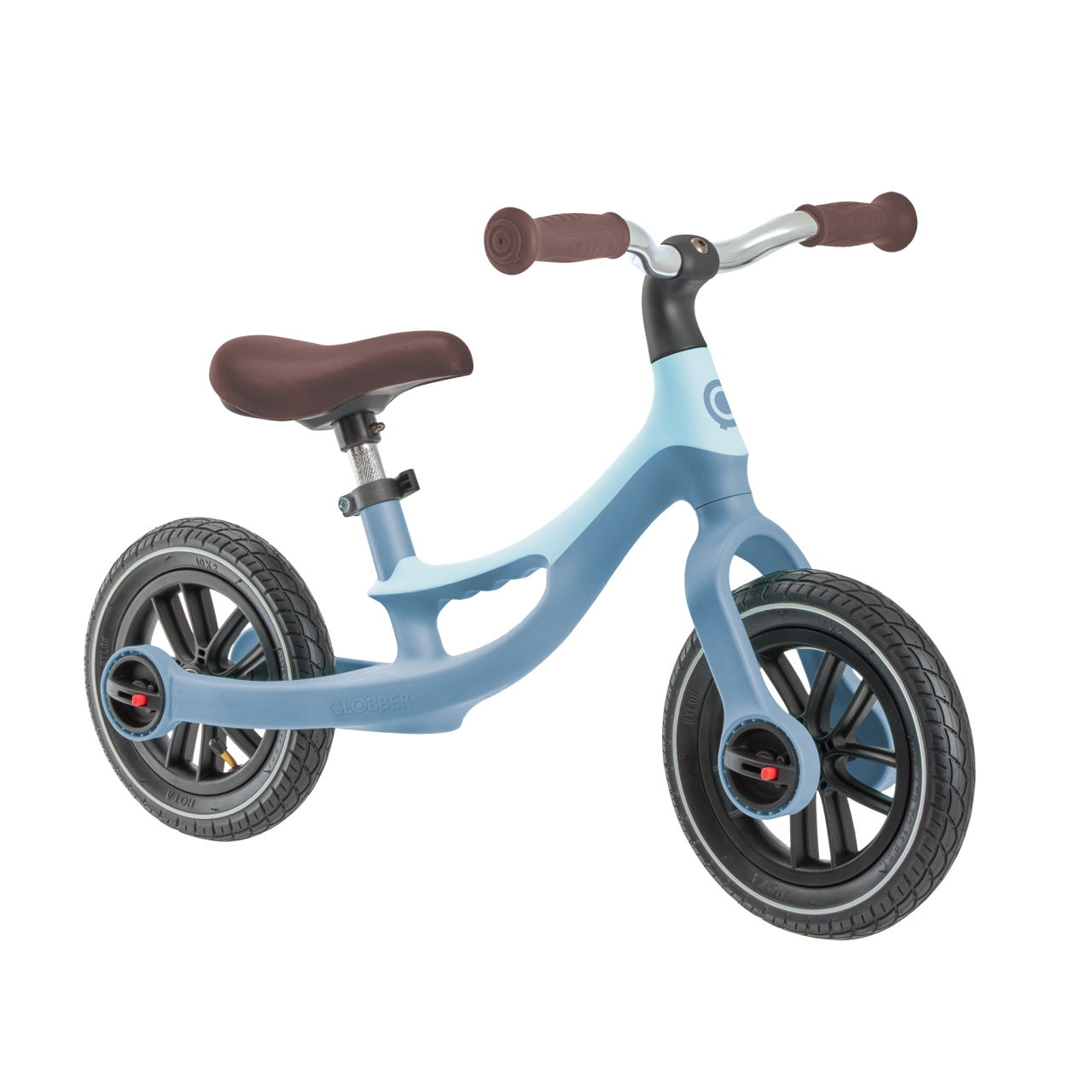 Balansinis dviratis GLOBBER Go Bike Elite Air, pastelinės mėlynos spalvos-0