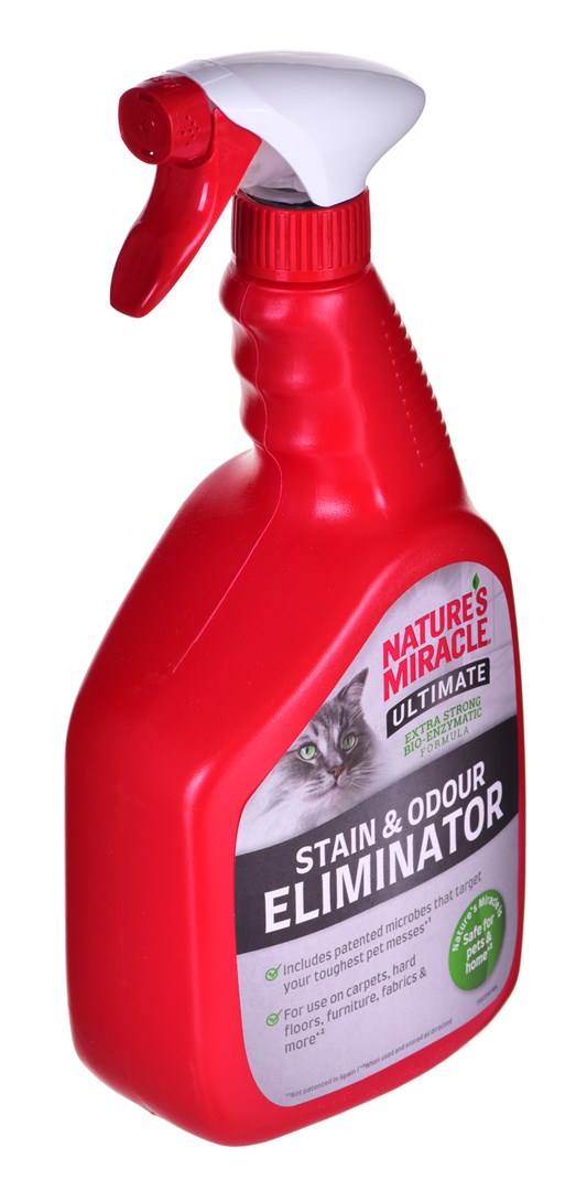 Priemonė įsisenėjusių kačių nešvarumams naikinti Nature's Miracle Ultimate Stain&Odour, 946 ml-1