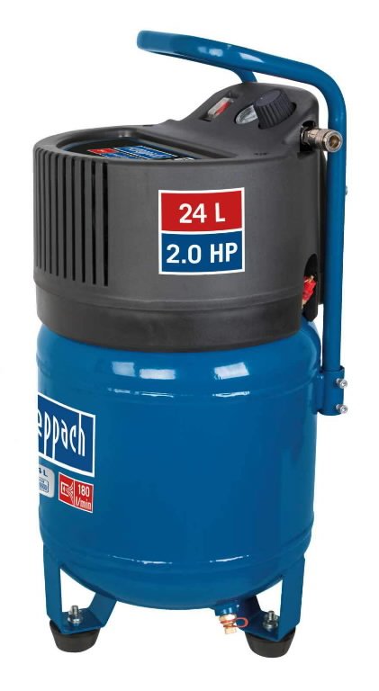 Kompresorius vertikalus Scheppach HC24V oil free - 2