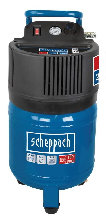 Kompresorius vertikalus Scheppach HC24V oil free