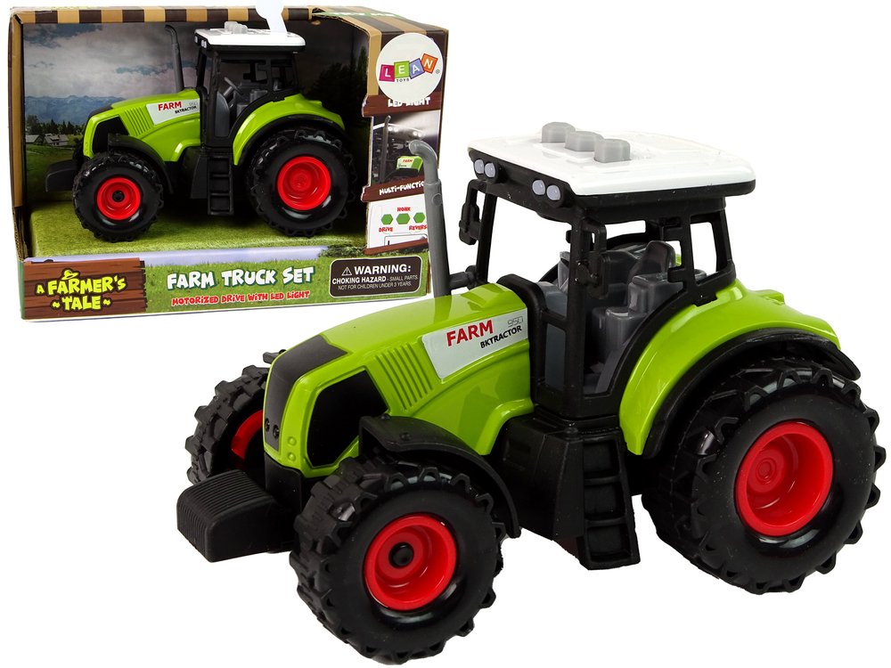 Žaislinis traktorius, žalias - 1