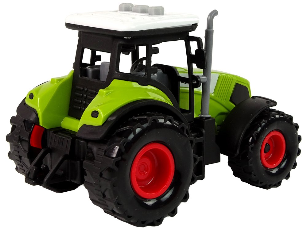 Žaislinis traktorius, žalias - 7