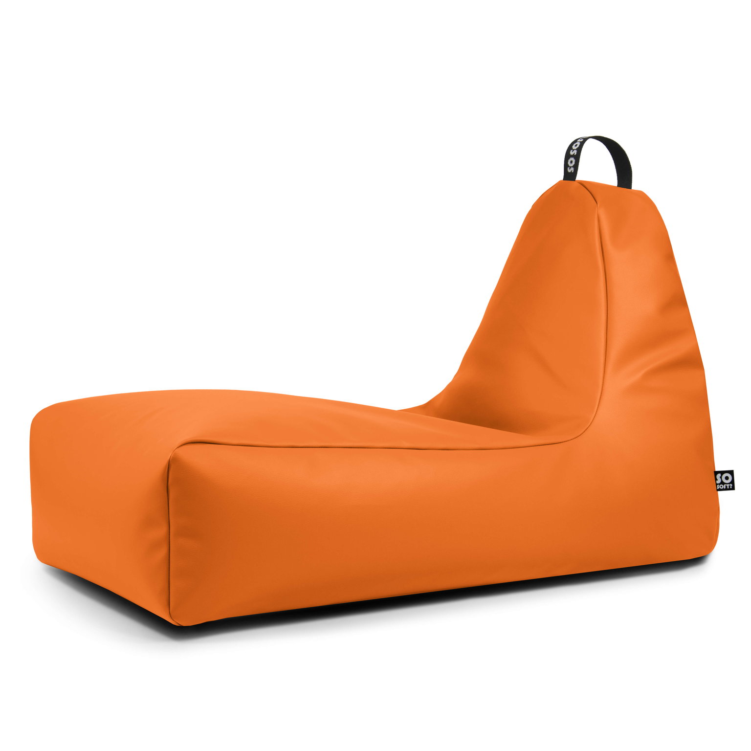 Sėdmaišis Chill XXL Robust, 135x75x75 cm, oranžinė-0