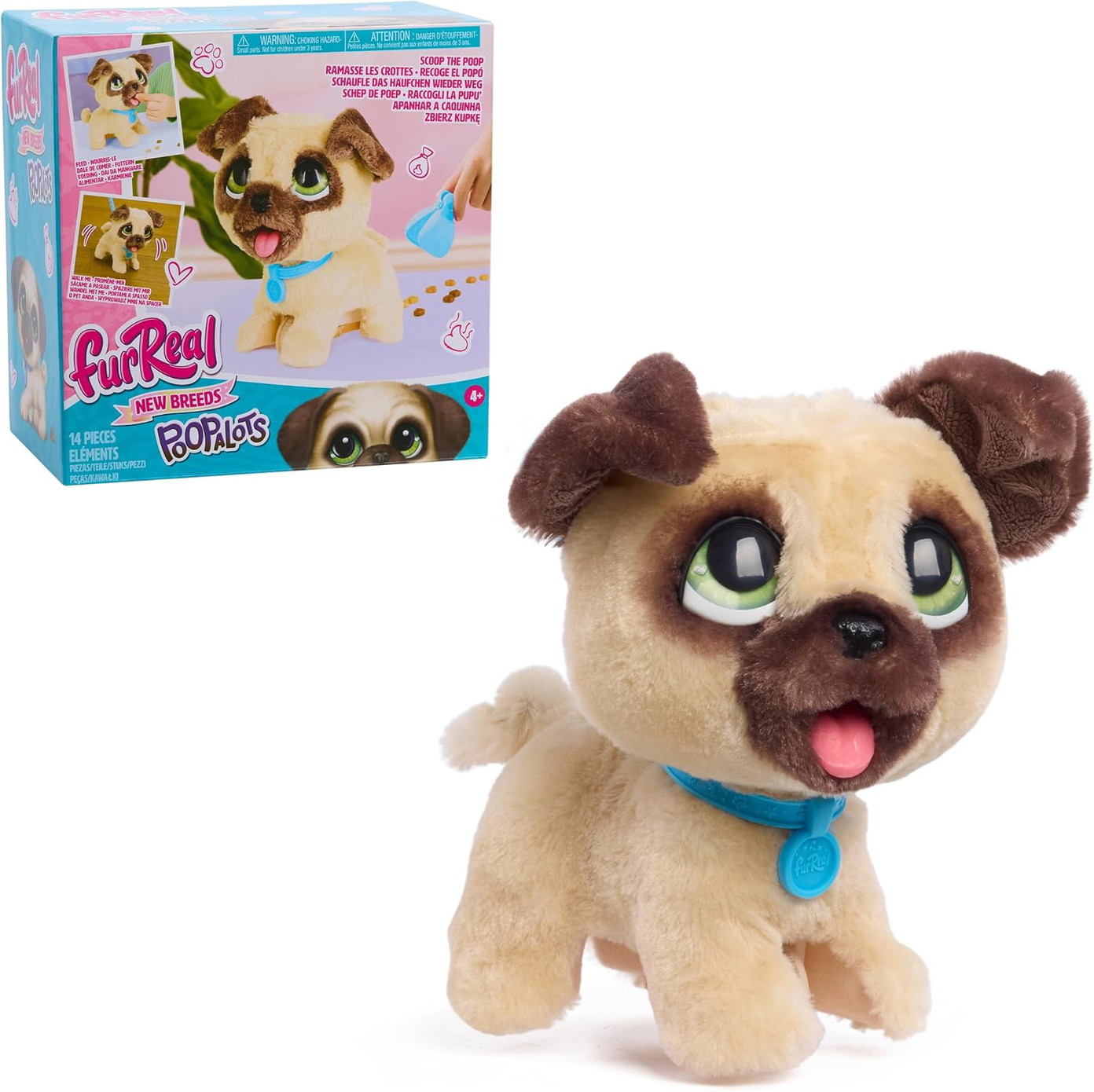 FURREAL POOP-A-LOTS Interaktyvus mopsas-0