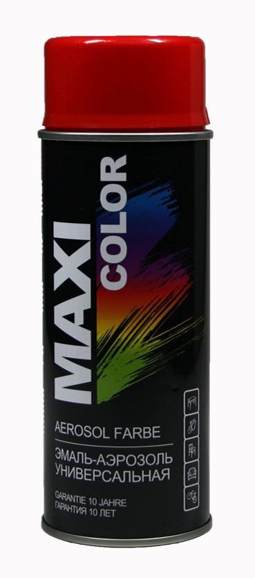 Purškiami dažai MAXI COLOR RAL3002, tamsiai raudonos sp., 400 ml