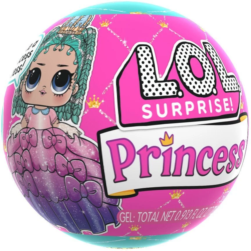 Lėlė L.O.L. Surprise Princess Make-It Dresses Tots, įvairių dizainų-0
