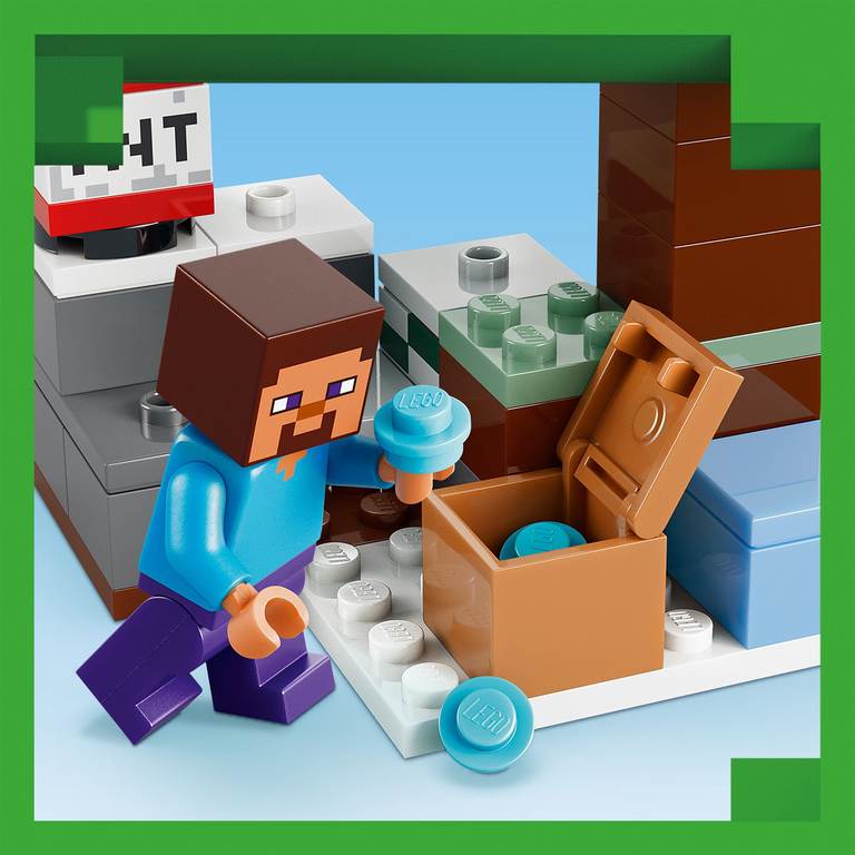 Konstruktorius LEGO Minecraft Steve's Taiga Adventure - 5