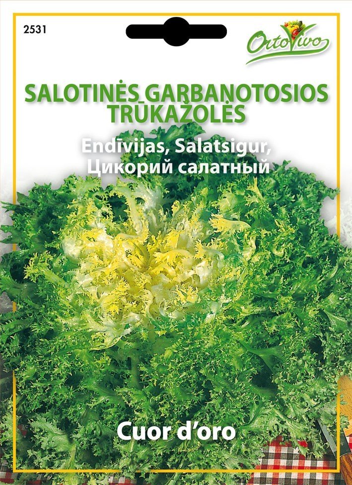 Salotinių trūkažolių sėklos RICCIA COUR DORO, 5 g