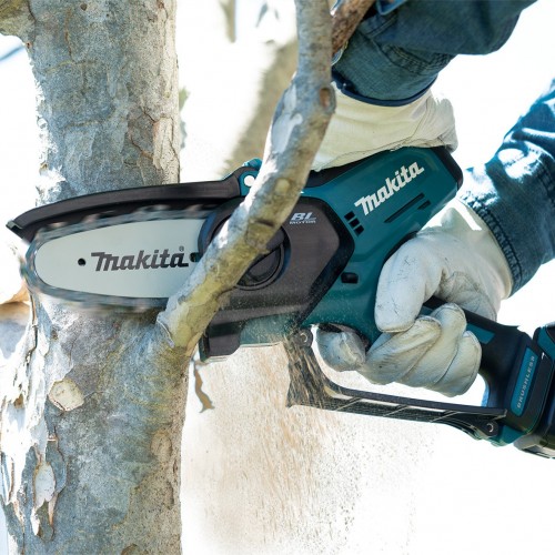 Akumuliatorinis grandininis genėjimo pjūklas MAKITA UC100DWA, 12 V, 2,0 Ah, 10 cm - 2