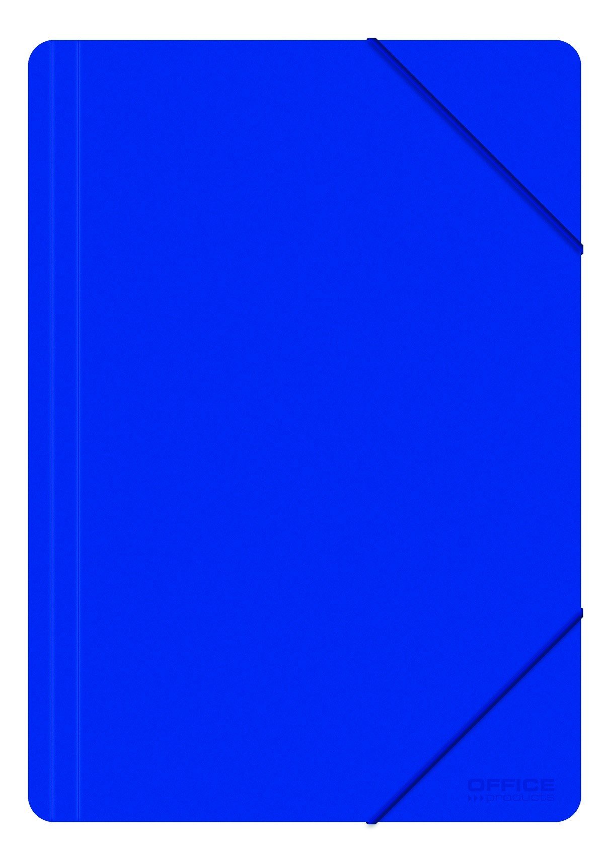 Aplankalas su guma PP, A4, 500mic, mėlynas