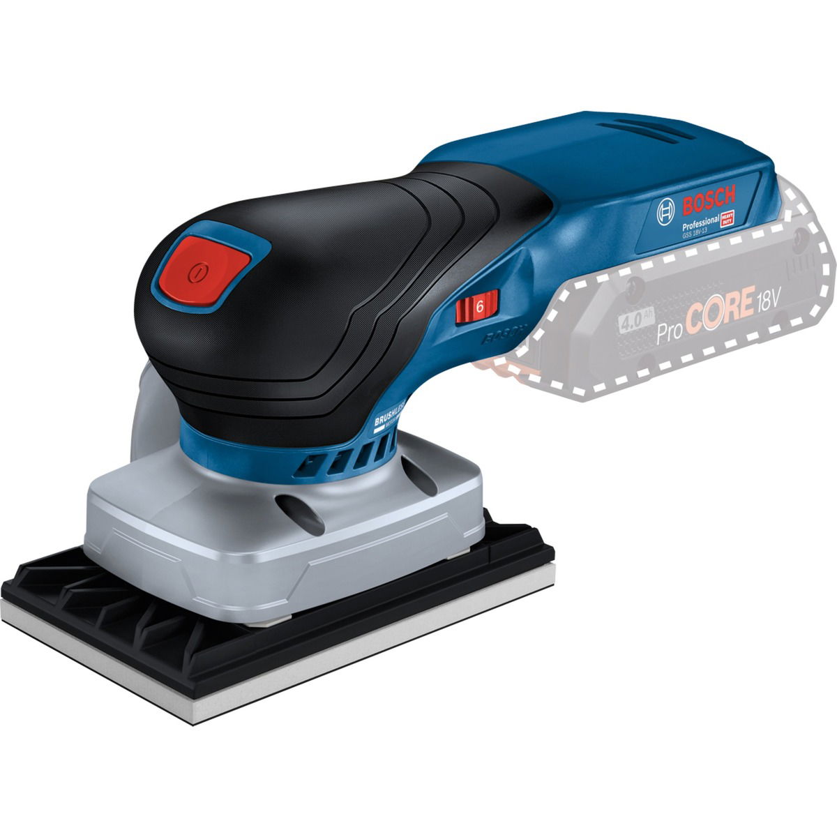 Akumuliatorinis plokštuminis šlifuoklis BOSCH PRO GSS 18V-13 solo (be akum.)-1