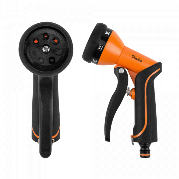 Laistymo pistoletas purkštukas BRADAS BLACK LINE MULTI WATER, 7 funkcijų-0