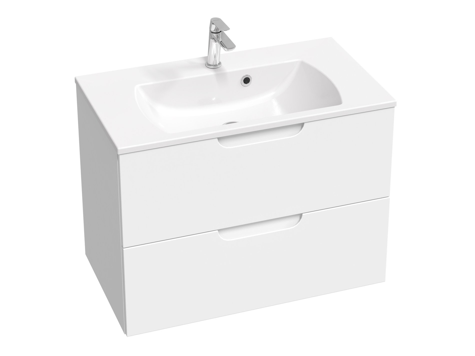 Apatinė vonios spintelė RAVAK SD Classic II 80, baltos/baltos sp.-0