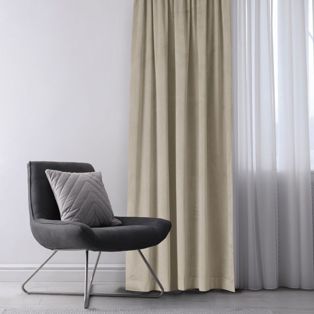 Naktinė užuolaida VILA  CREAM FLEX, 135x245 cm - 4