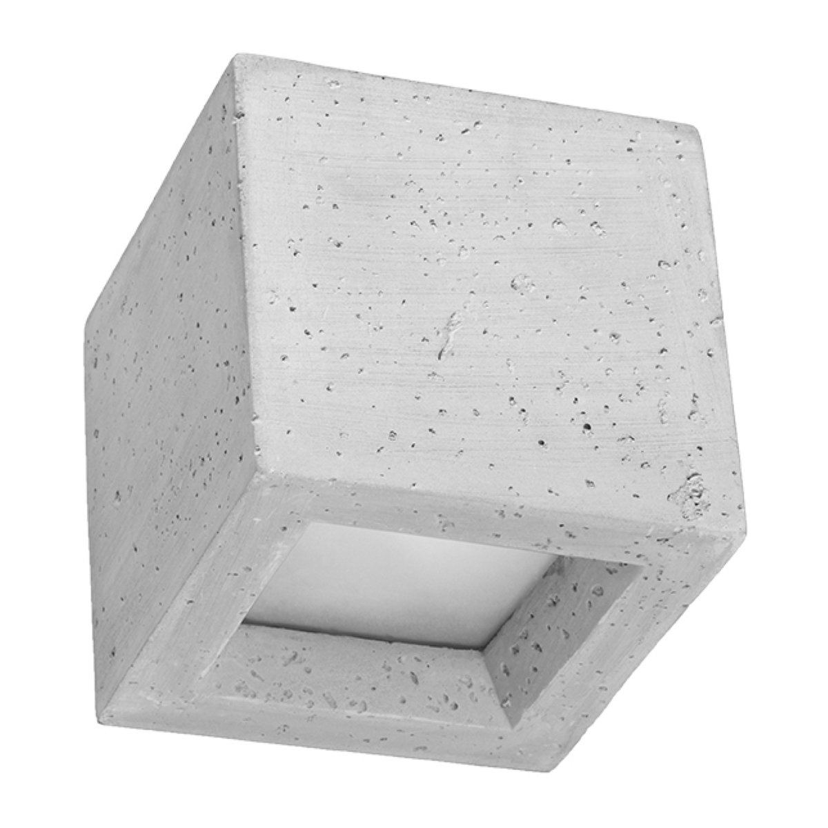 Sieninis šviestuvas SOLLUX LEO betonas