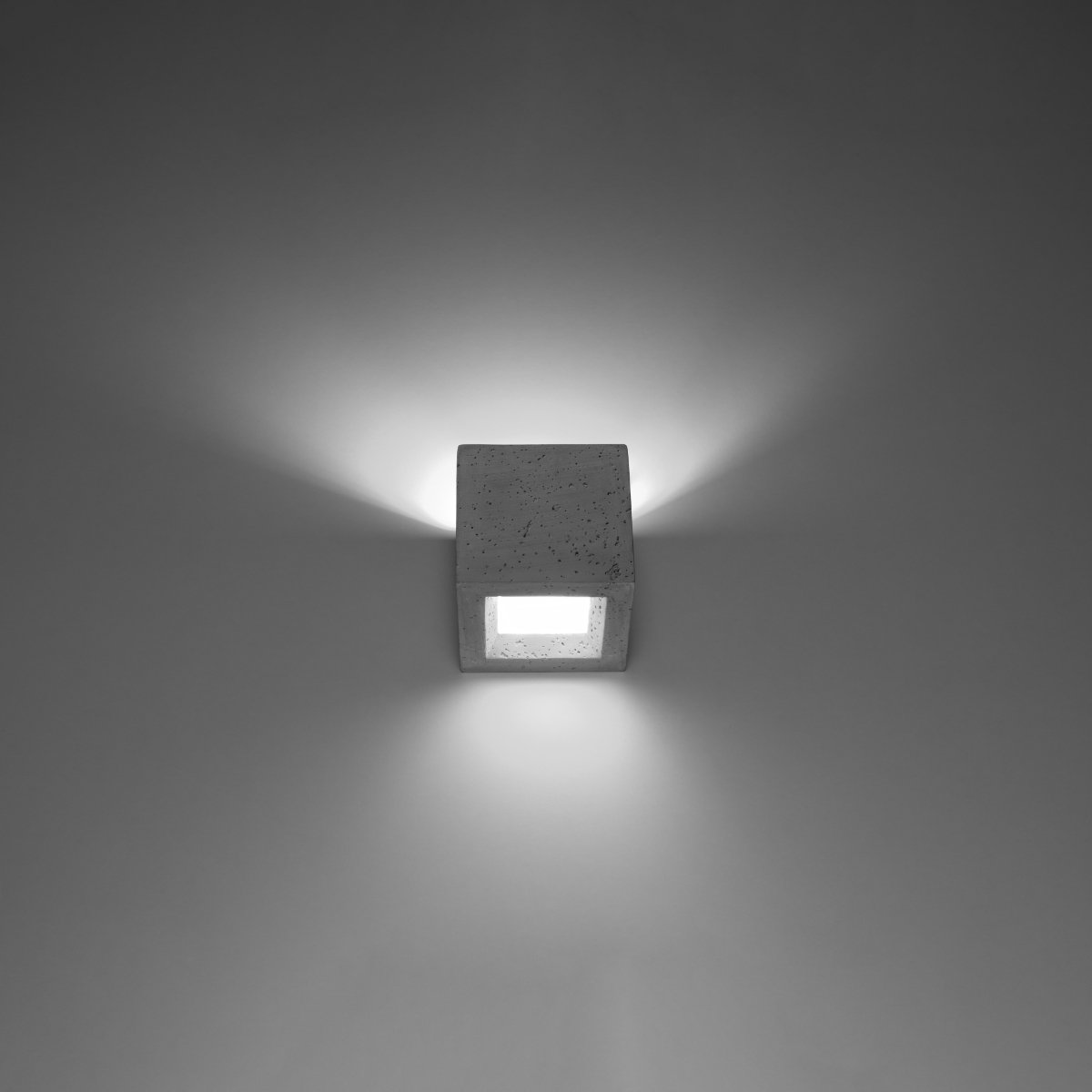 Sieninis šviestuvas SOLLUX LEO betonas - 3