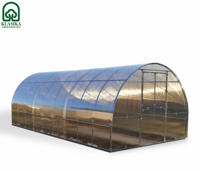 Šiltnamis Klasika Tube, 4mm polikarbonato danga, 3 x 6 m, 18 kv.m - 3