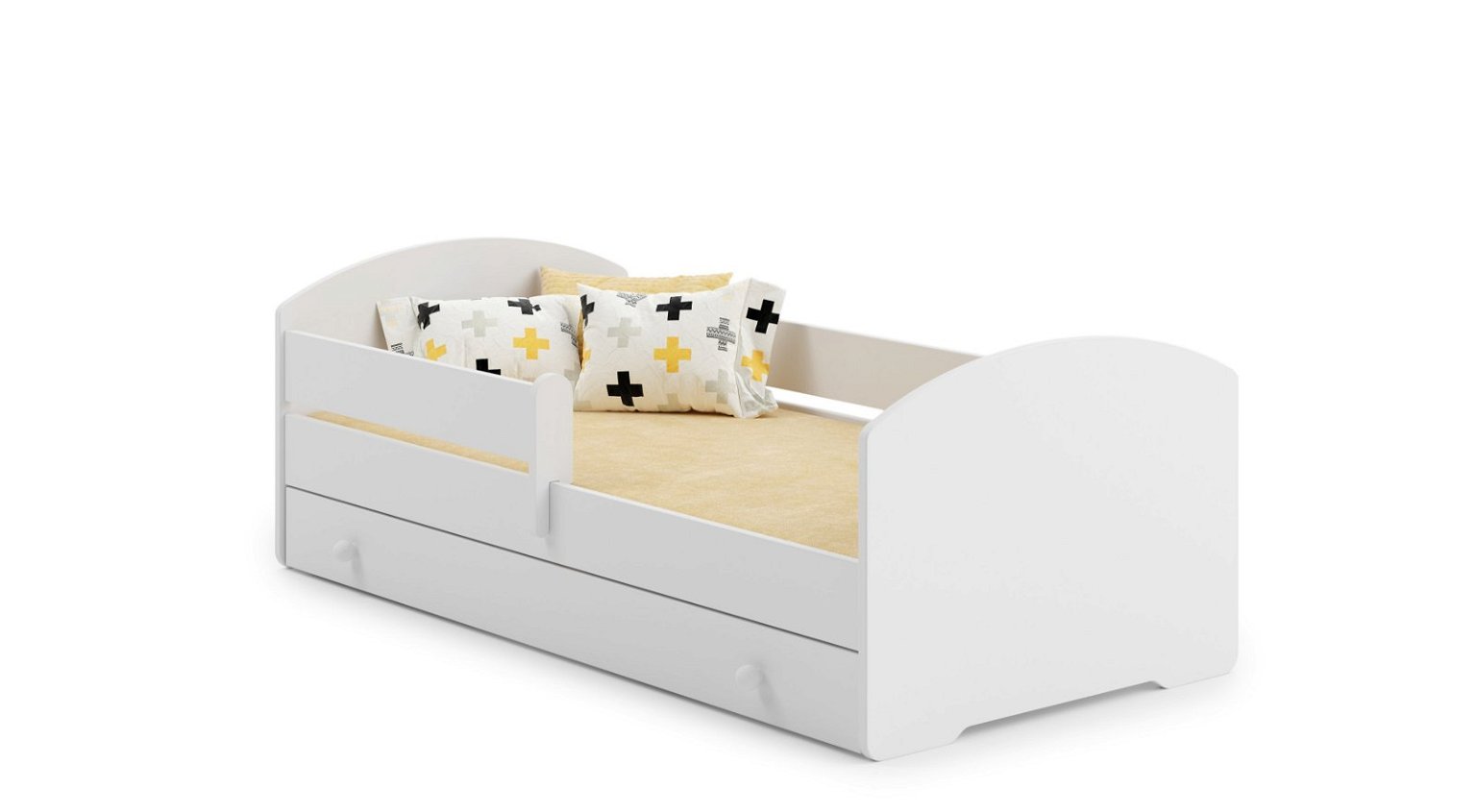 Vaikiška lova su stalčiumi LUK Bar, 140x70 cm