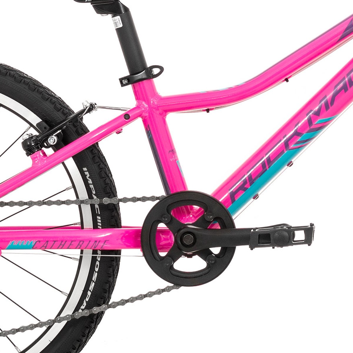 Vaikiškas dviratis Rock Machine Catherine 20, 20 ", rožinis - 4