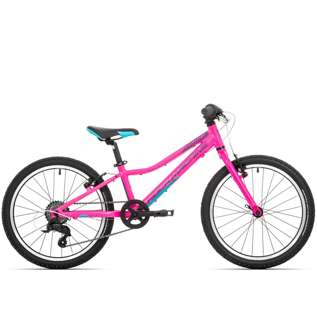 Vaikiškas dviratis Rock Machine Catherine 20, 20 ", rožinis