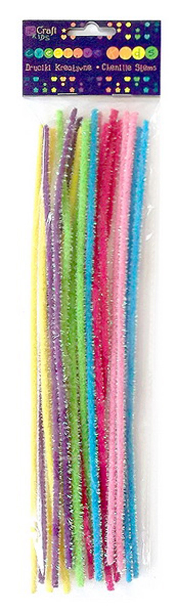 Dekoratyvinės vielutės, įvairių spalvų, 30 cm, 18 vnt.-0