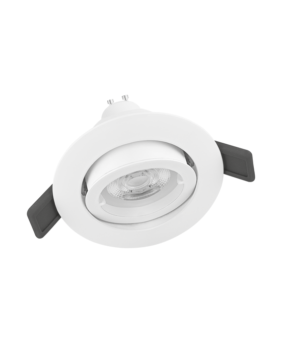 Įleidžiamas LED šviestuvas LEDVANCE SPOT KIT ADJ IP20 8,3W 3000K 575lm DIM GU10 kraipomas-1