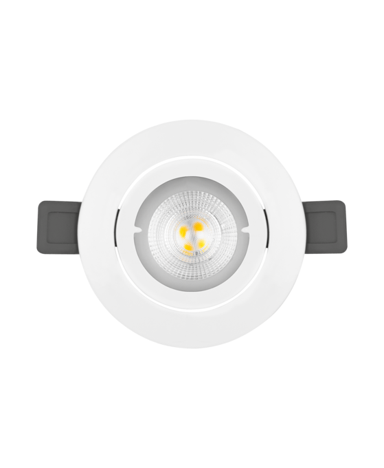 Įleidžiamas LED šviestuvas LEDVANCE SPOT KIT ADJ IP20 8,3W 3000K 575lm DIM GU10 kraipomas-0