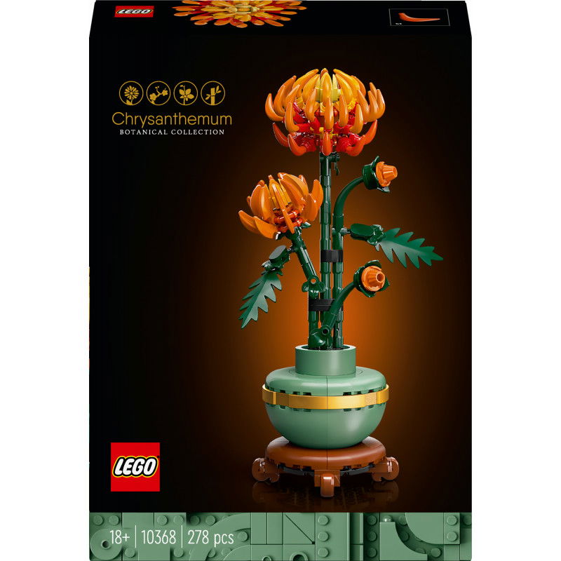 Konstruktorius LEGO ICONS CHRYSANTHEMUM-0