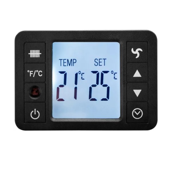 Konvekcinis šildytuvas Trotec TCH 2310 E 13-00248 - 6