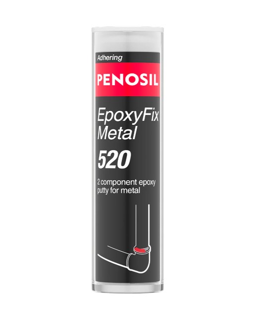 Epoksidinis glaistas - klijai PENOSIL EPOXYFIX METAL 520, pilkos sp., 30 ml-0