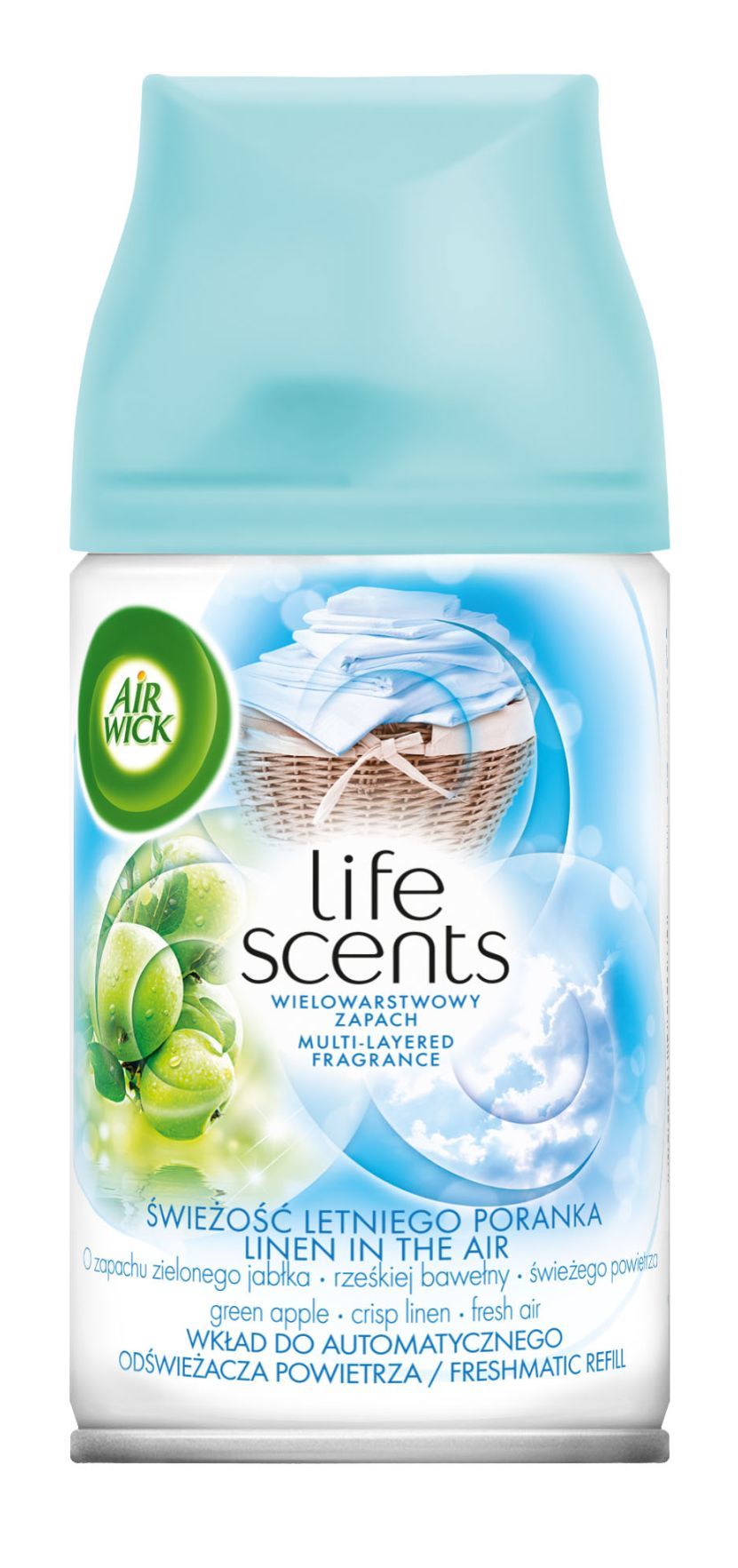 Oro gaiviklio užpildas AIRWICK Linen in the Air, 250 ml