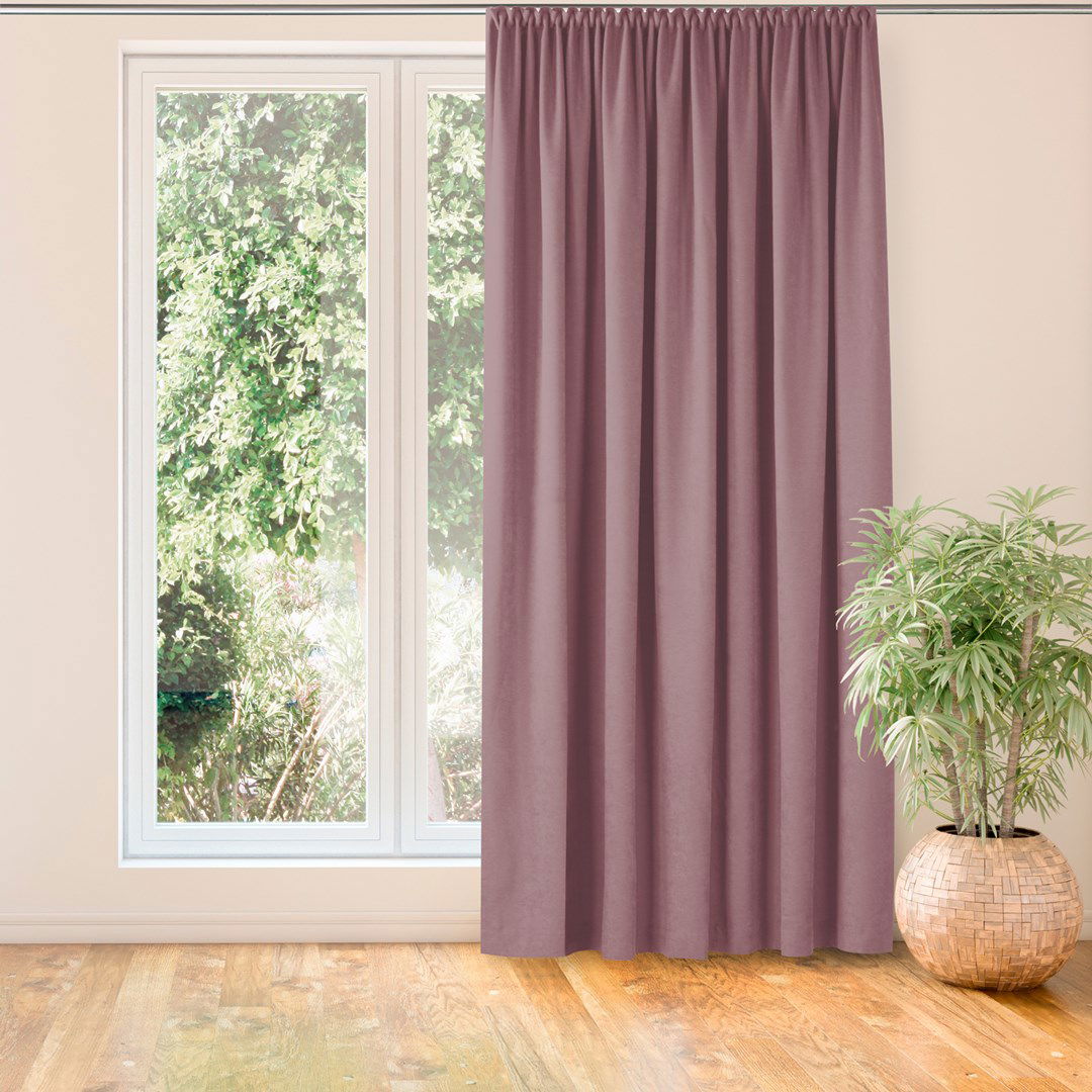 Naktinė užuolaida MILANA ROSE PLEAT, 220x270 cm - 2