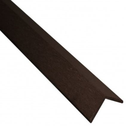 WPC SIGLO užbaigimo kampas, šokolado sp., 2000 x 50 x 50 mm-0