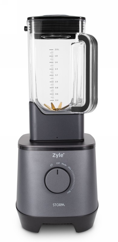 Kokteilinė Zyle Storm su titanu padengtais ašmenimis ZY357GBL, 2000 W - 2