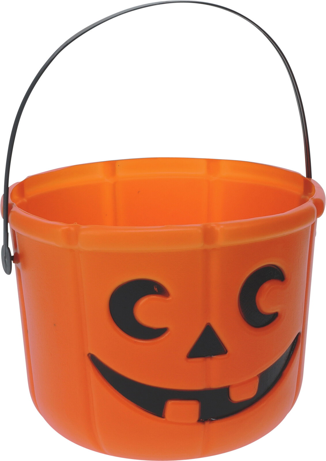 Dekoracija HALLOWEEN BUCKET, oranžinės sp., 14 x 17 cm-0