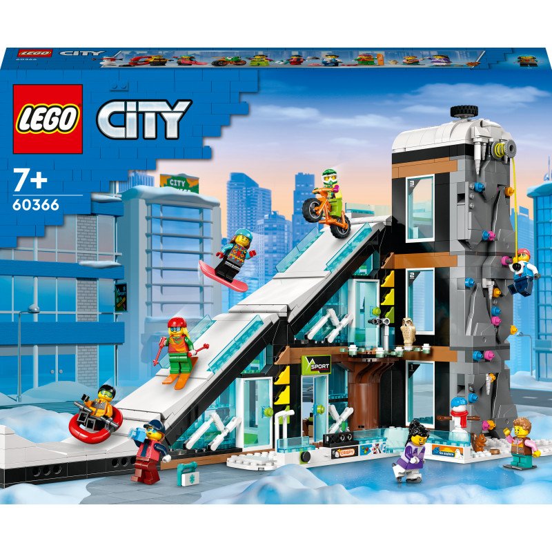 Konstruktorius LEGO City Ski and Climbing Center 60366 - 1