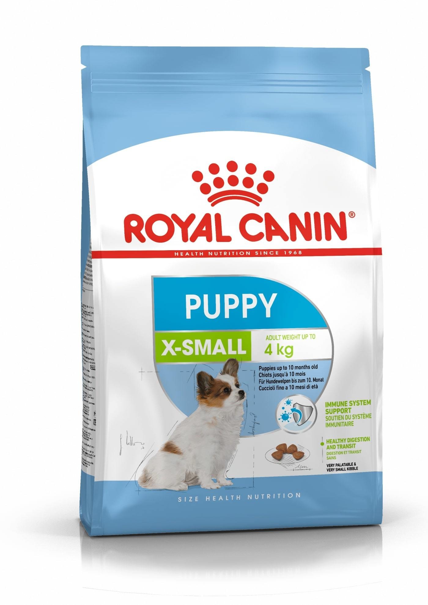 Sauas ėdalas mažiems šuniukams ROYAL CANIN X-SMALL PUPPY, 1,5 kg
