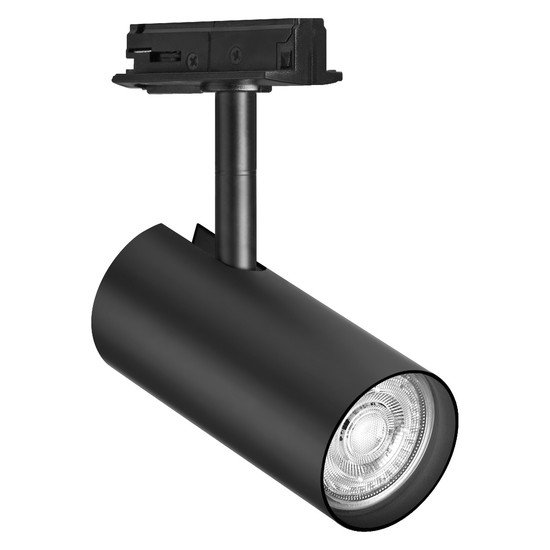 Taškinis bėgelių šviestuvas OSRAM TRACKLIGHT SPOT CYLINDER, 1xGU10, juodas, 14x13x5,5cm-0