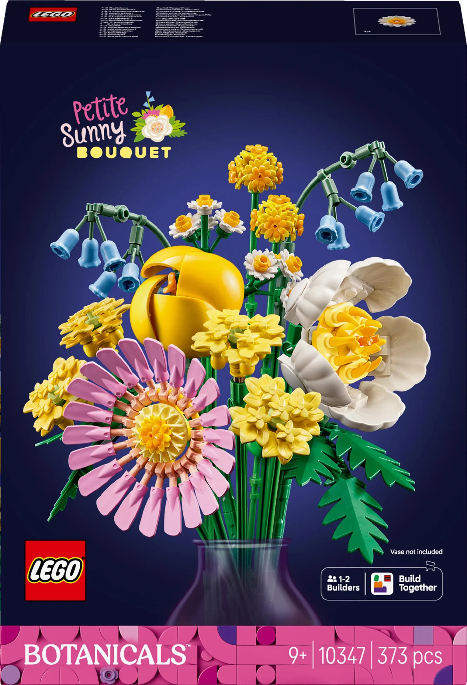 Konstruktorius LEGO Botanicals Petite Sunny Bouquet, 10347-0