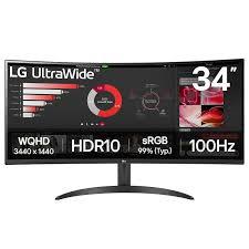 Monitorius LG 34WR50QK-B, 34", 5 ms-0