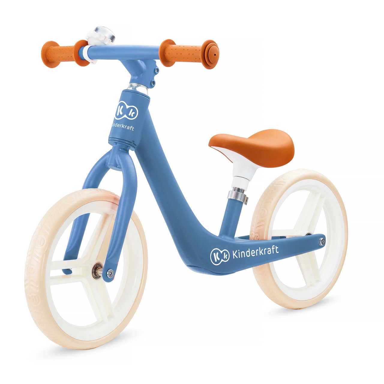 Balansinis dviratis KINDERKRAFT Fly Plus, mėlynas - 1