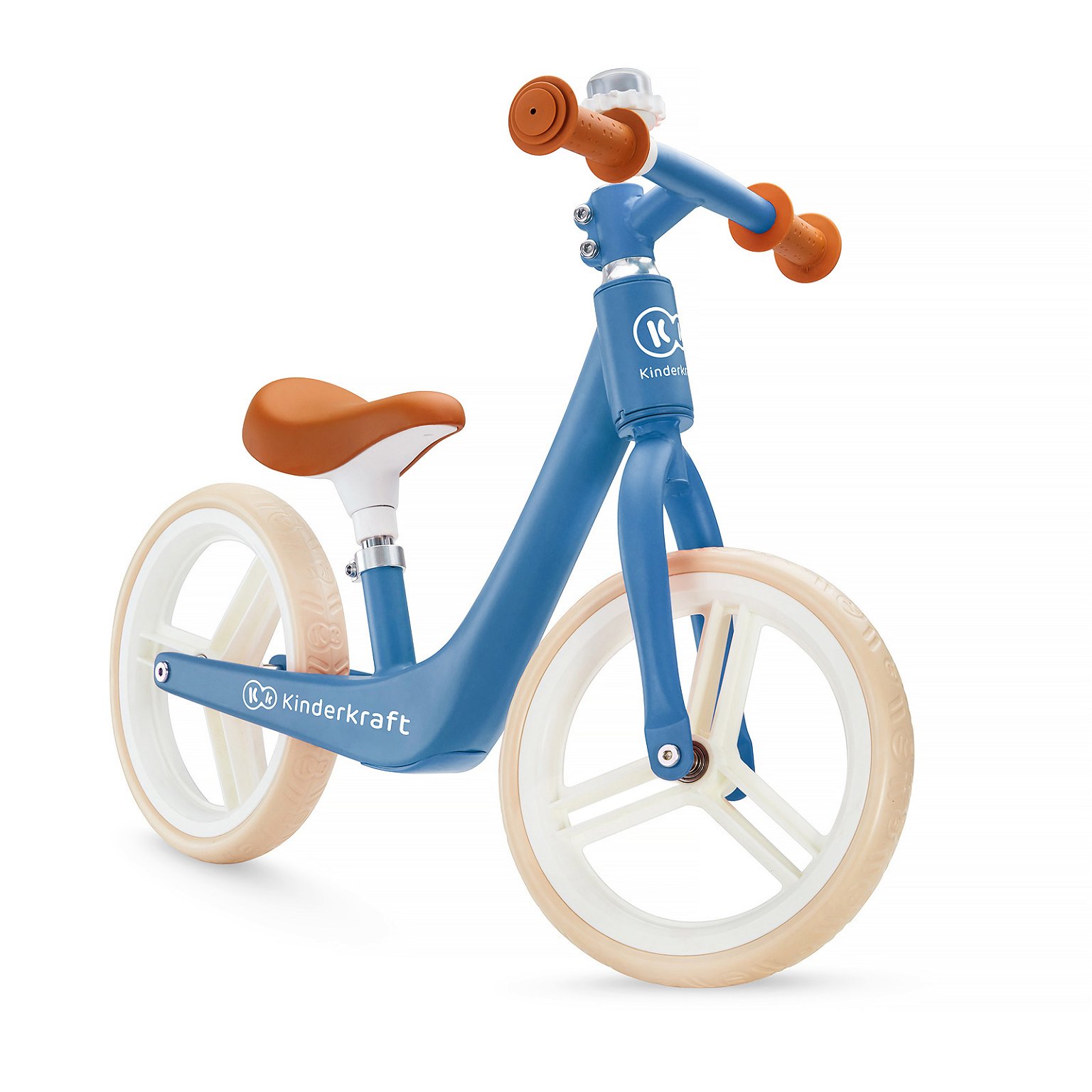 Balansinis dviratis KINDERKRAFT Fly Plus, mėlynas - 7